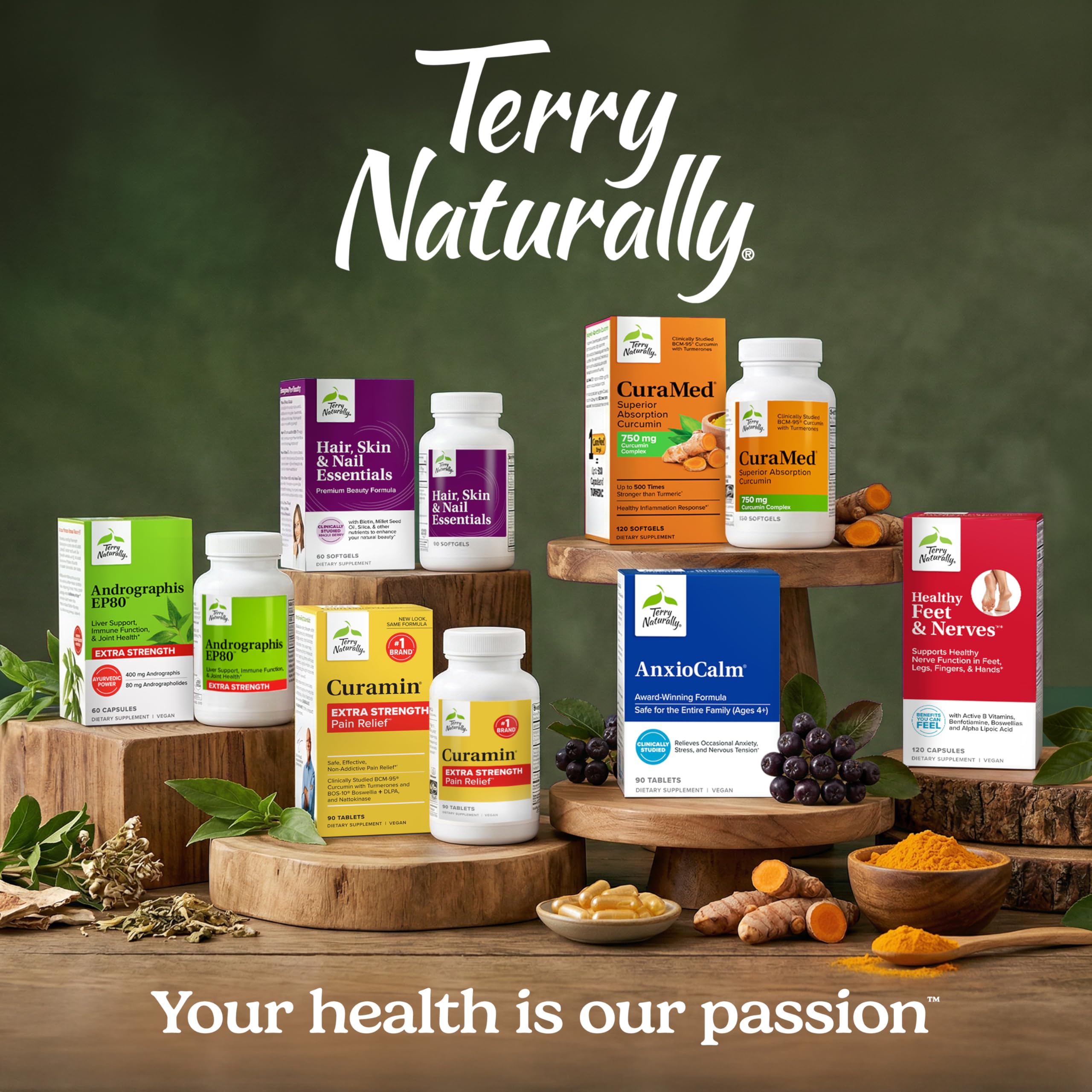 Terry Naturally CuraMed Curcumin for Brain & Heart Health

