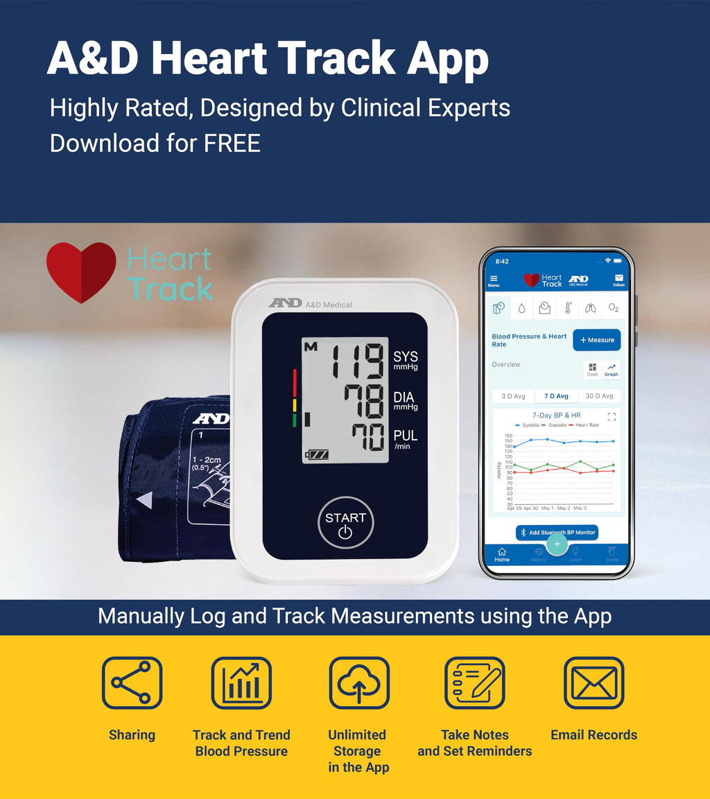 A&D UA-651 Blood Pressure Monitor – Upper Arm

