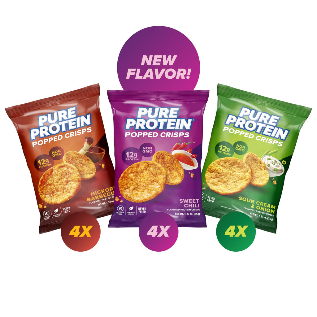 Pure Protein Popped Crisps - High-Protein Snack

