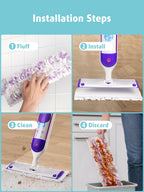 Air U+ Power Mop Pads for Swiffer Power Mop – Unscented


