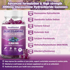 Healtionist Glucosamine Chondroitin Gummies Joint Support

