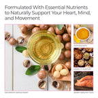 Livingood Daily Omega Supplement with Turmeric Curcumin

