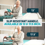 Lunderg Bed Assist Rail with Motion-Activated Light

