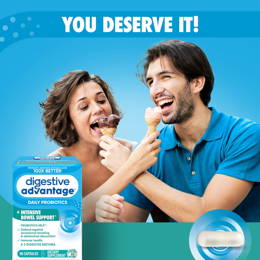 Digestive Advantage Probiotics for Women & Men with Enzymes

