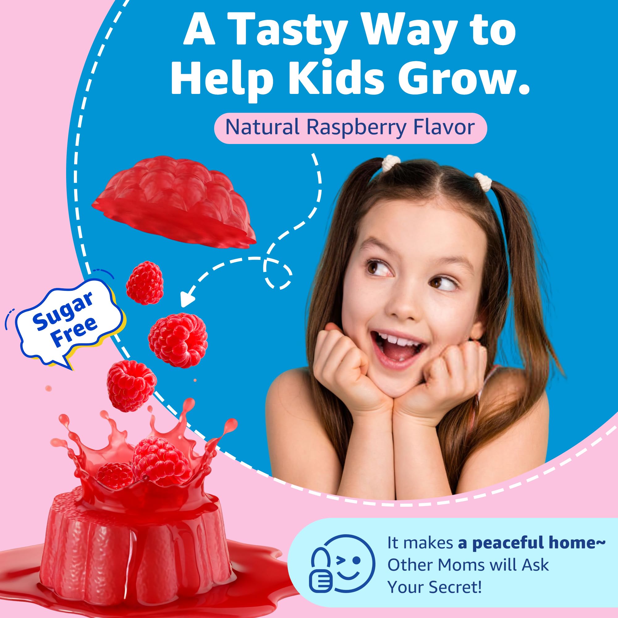 Saffron Magnesium Gummies for Kids | Super Negin

