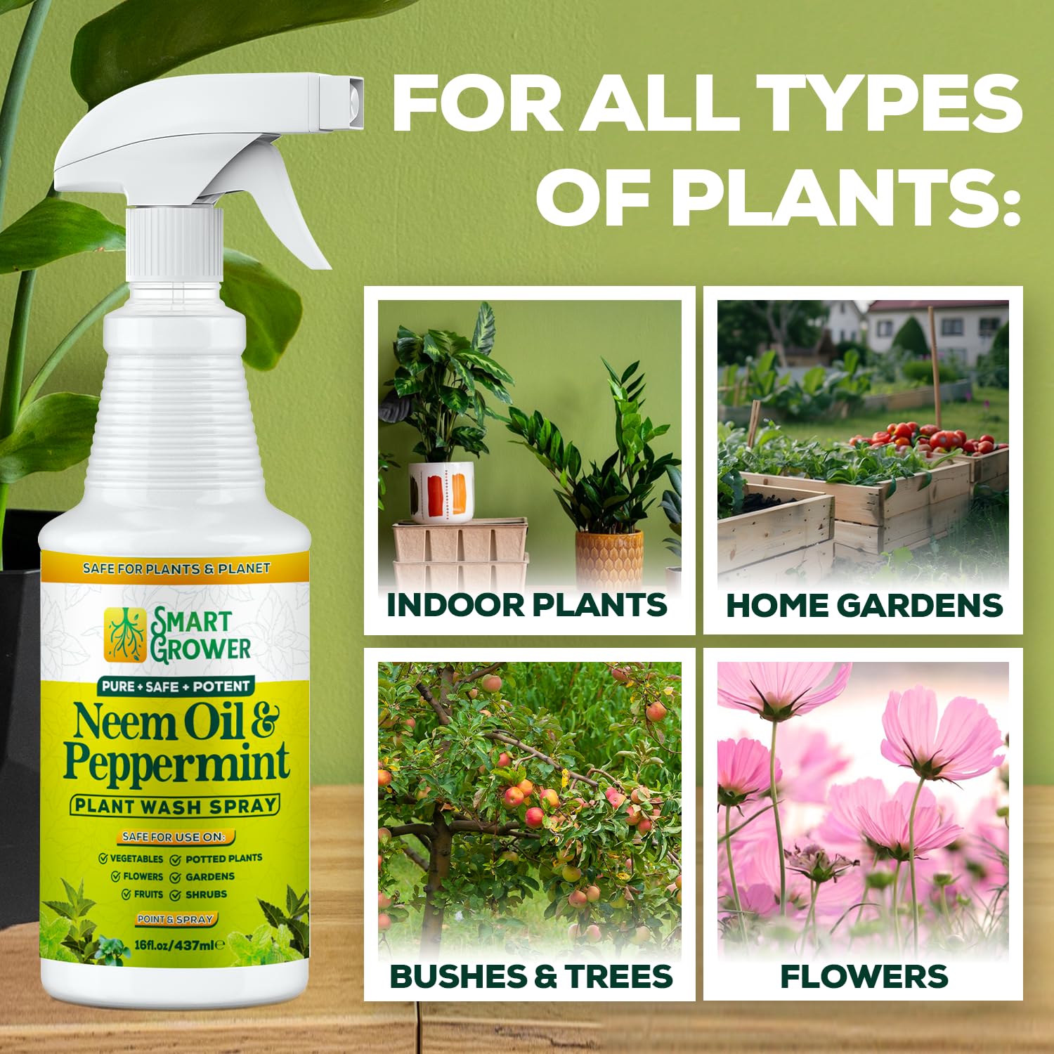 Neem Oil Plant Spray by Smart Grower

