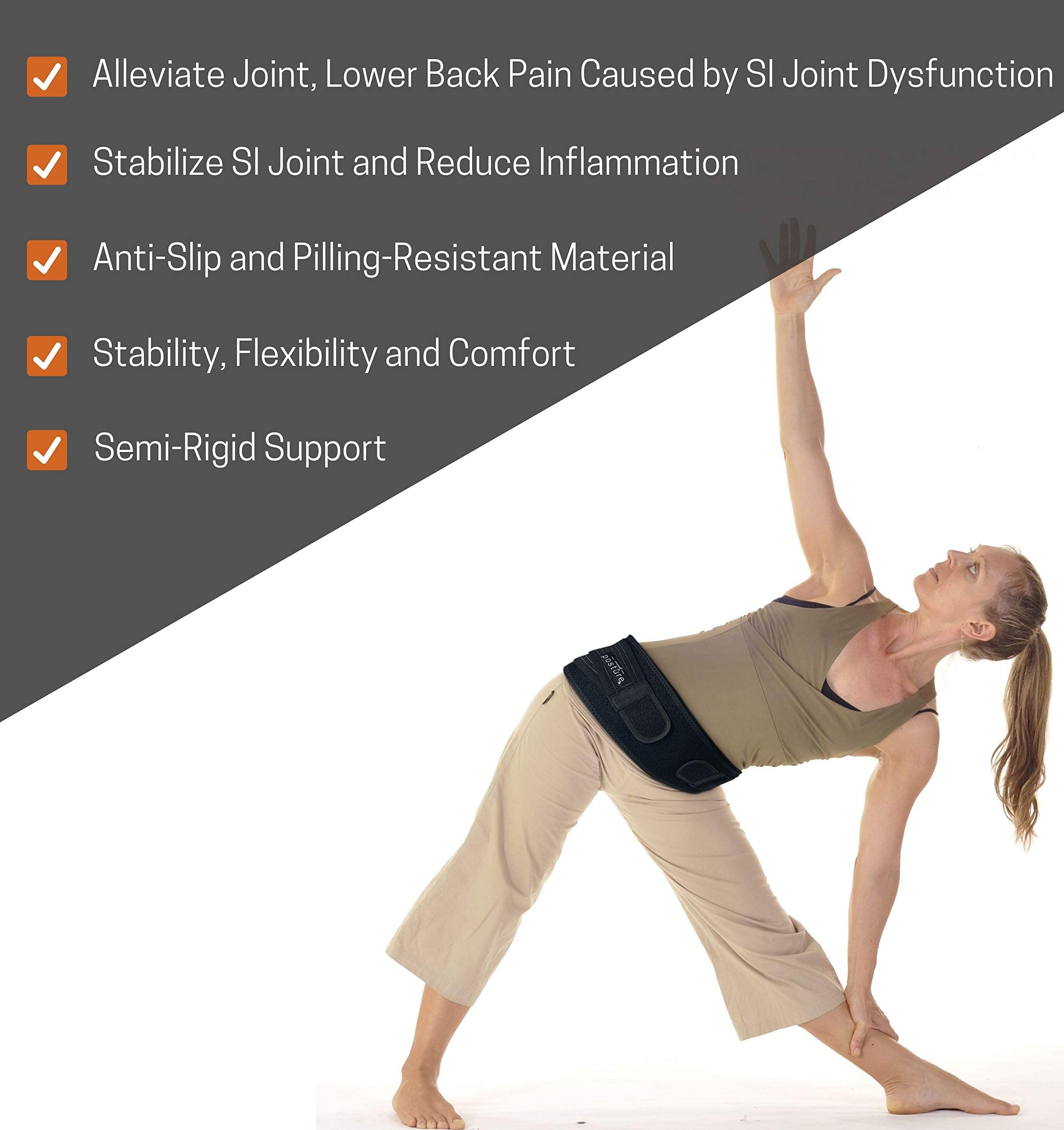 Vriksasana SI Joint Belt for Sacroiliac Support

