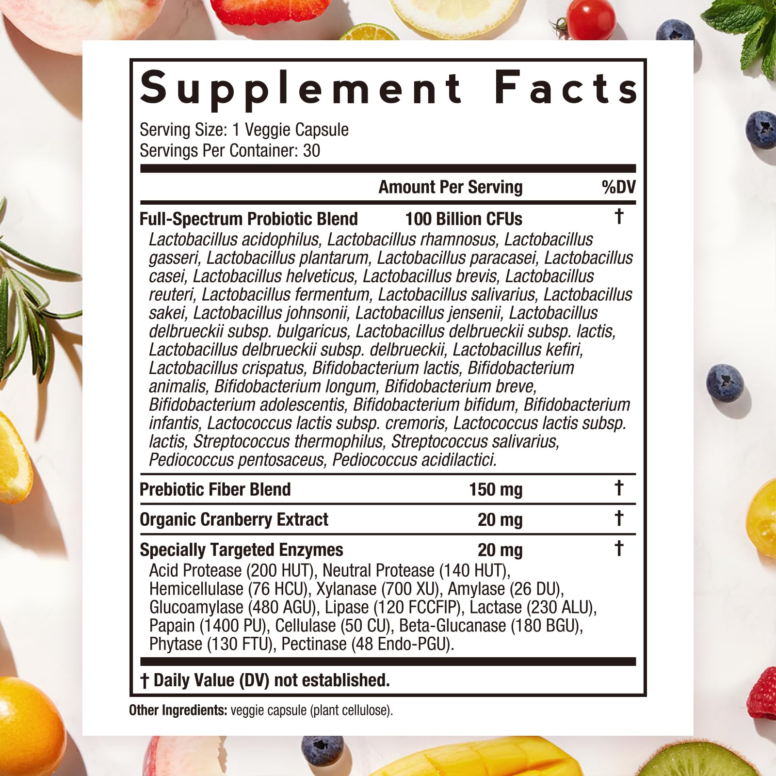 Doctor's Recipes Probiotics for Women - 100B CFU, 32 Strains

