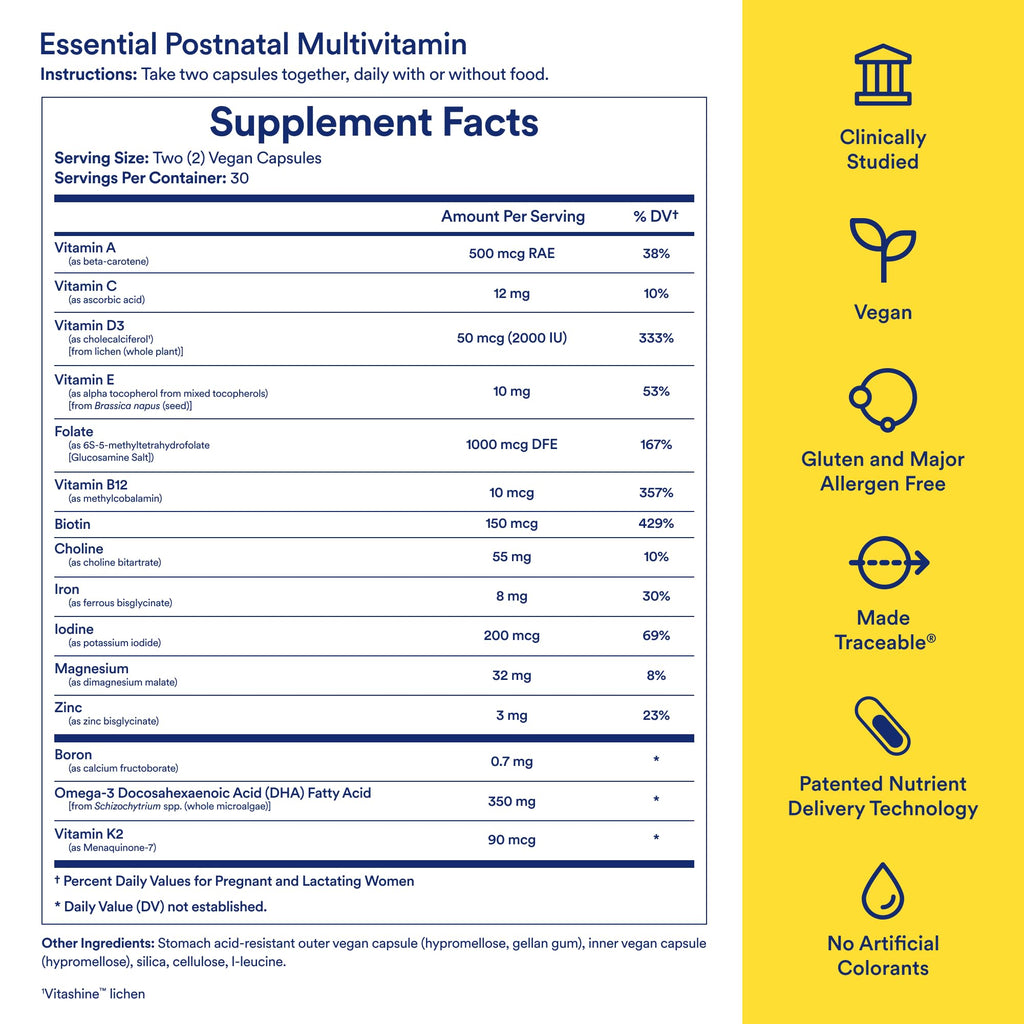 Ritual Postnatal Multivitamin for Women | Postpartum Support

