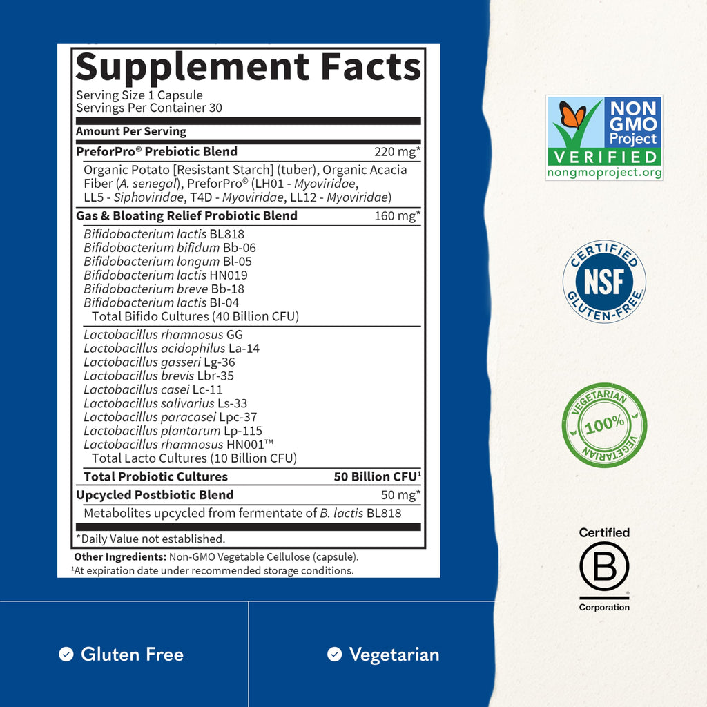 Probiotic Prebiotic Postbiotic Garden of Life Dr Formulated

