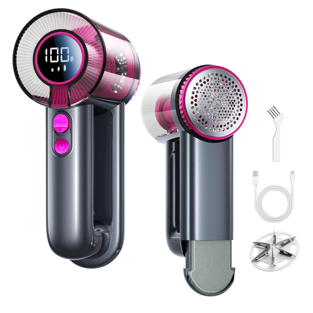 DRFLASH Fabric Shaver LED Display Rechargeable

