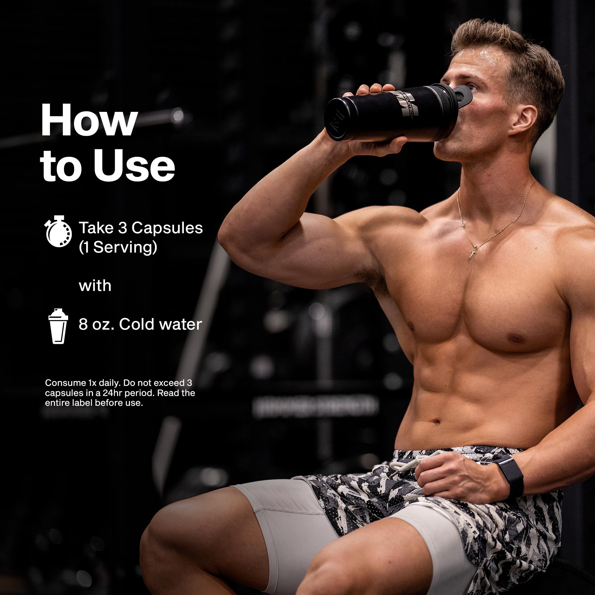 MuscleTech AlphaTest Thermo Testosterone Booster - Men

