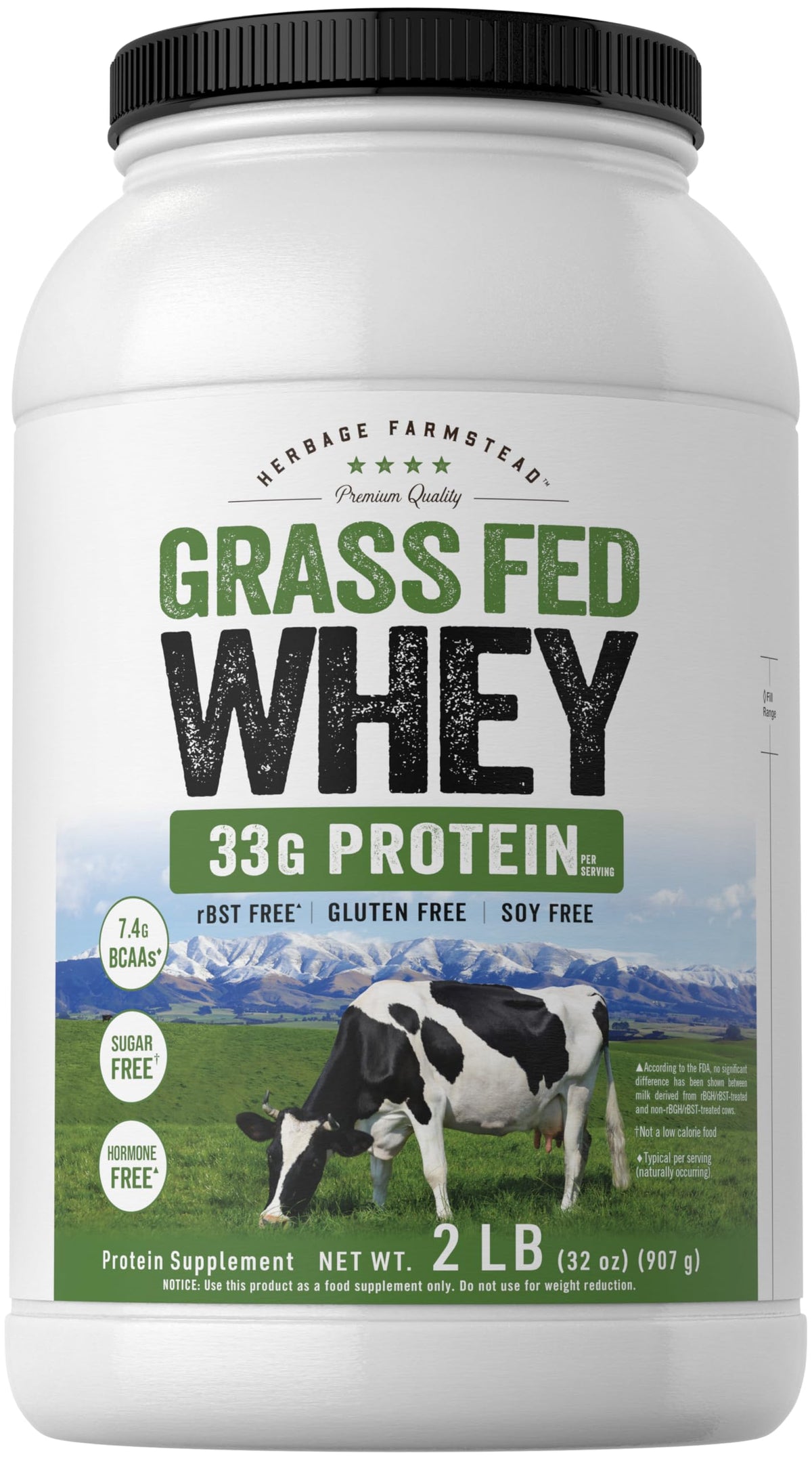 Herbage Farmstead Whey Protein Powder | Quality Supplement

