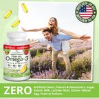 Omega-3 Fish Oil Triple Strength – Burpless Lemon

