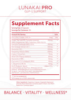 Lunakai GLP-1 Supplement with Probiotics & Resveratrol

