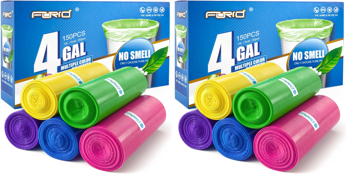 FORID Trash Bags for Home Office Kitchen