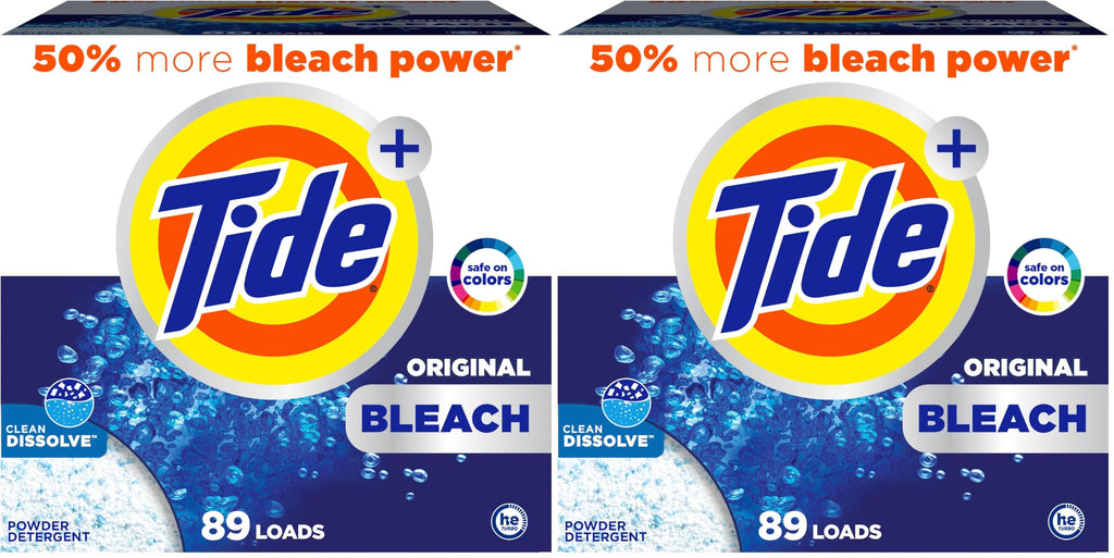 Tide Powder Laundry Detergent with Bleach