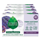 Seventh Generation Lavender Dryer Sheets with Essential Oils

