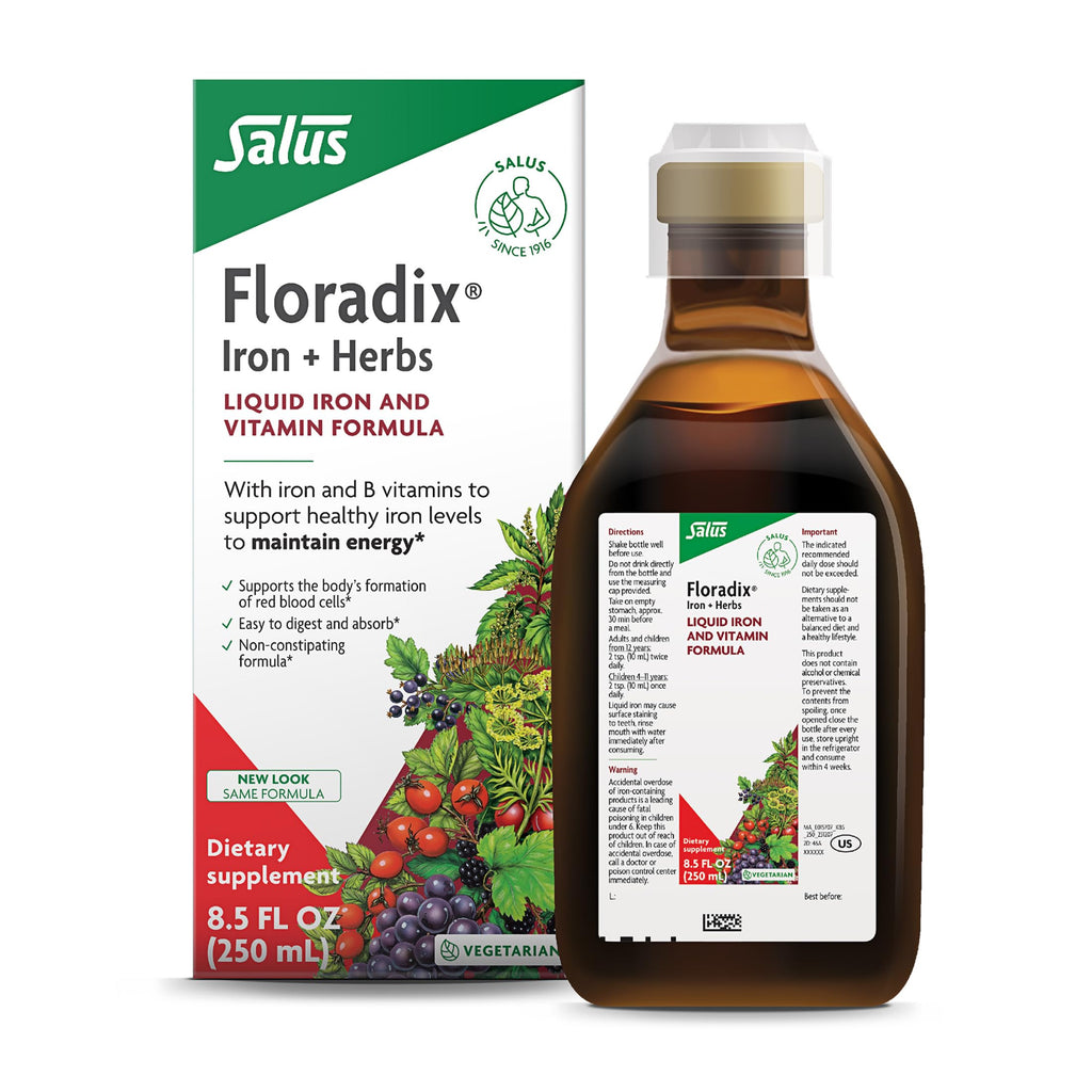Floradix Iron & Herbs Liquid Iron Supplement

