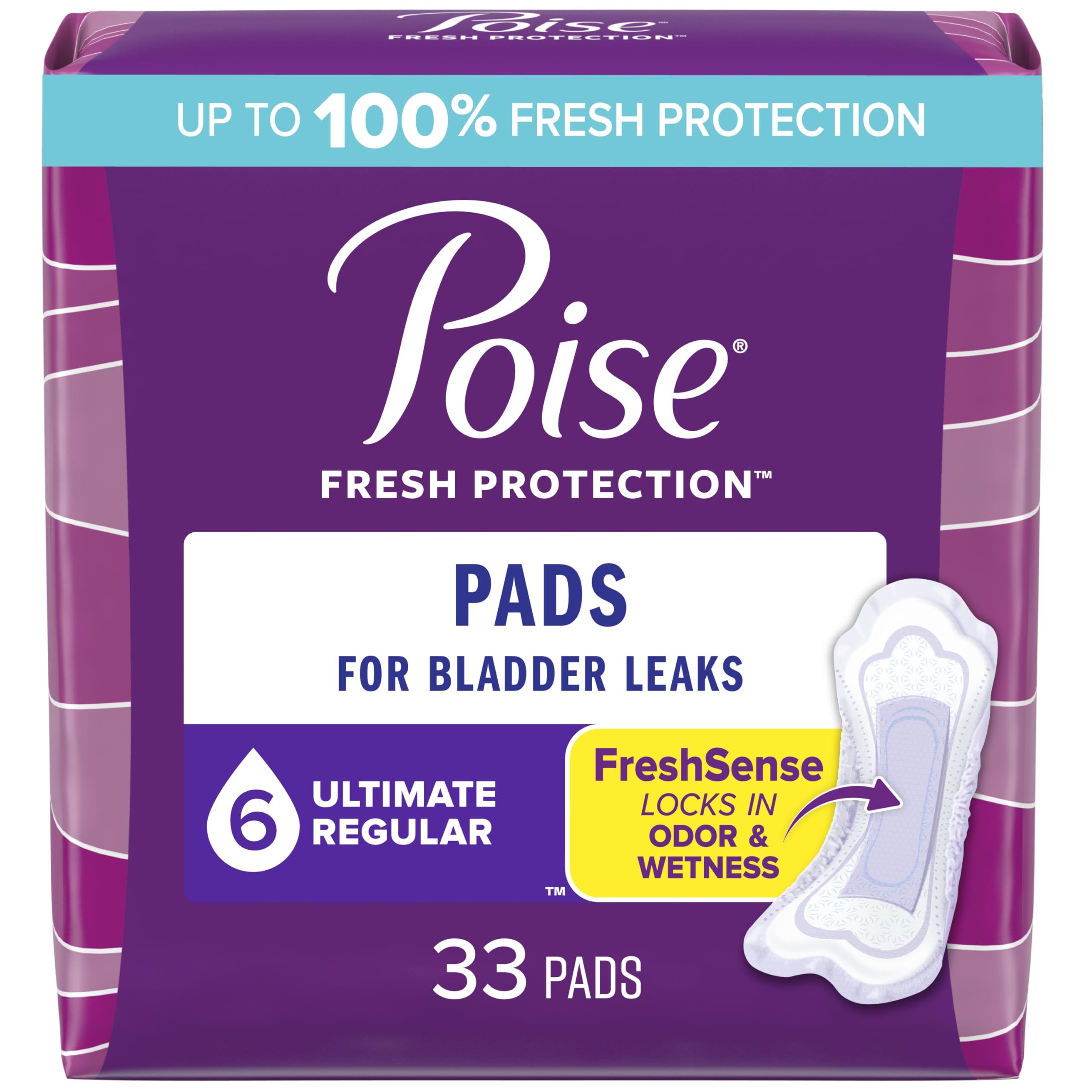 Poise Incontinence Pads for Bladder Leaks – Ultimate Absorbency