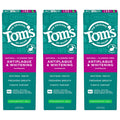 Tom's of Maine Antiplaque and Whitening Fluoride Free Toothpaste Gel, Spearmint, Vegan
