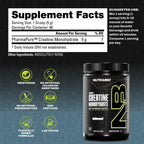 NutraBio Creatine Monohydrate Powder – Micronized & Pure


