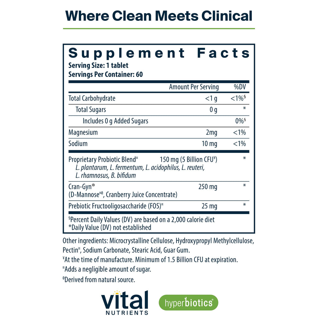 Hyperbiotics Pro Women Probiotics for Vaginal Urinary Health

