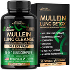 Mullein Lung Detox Lung Support Supplement

