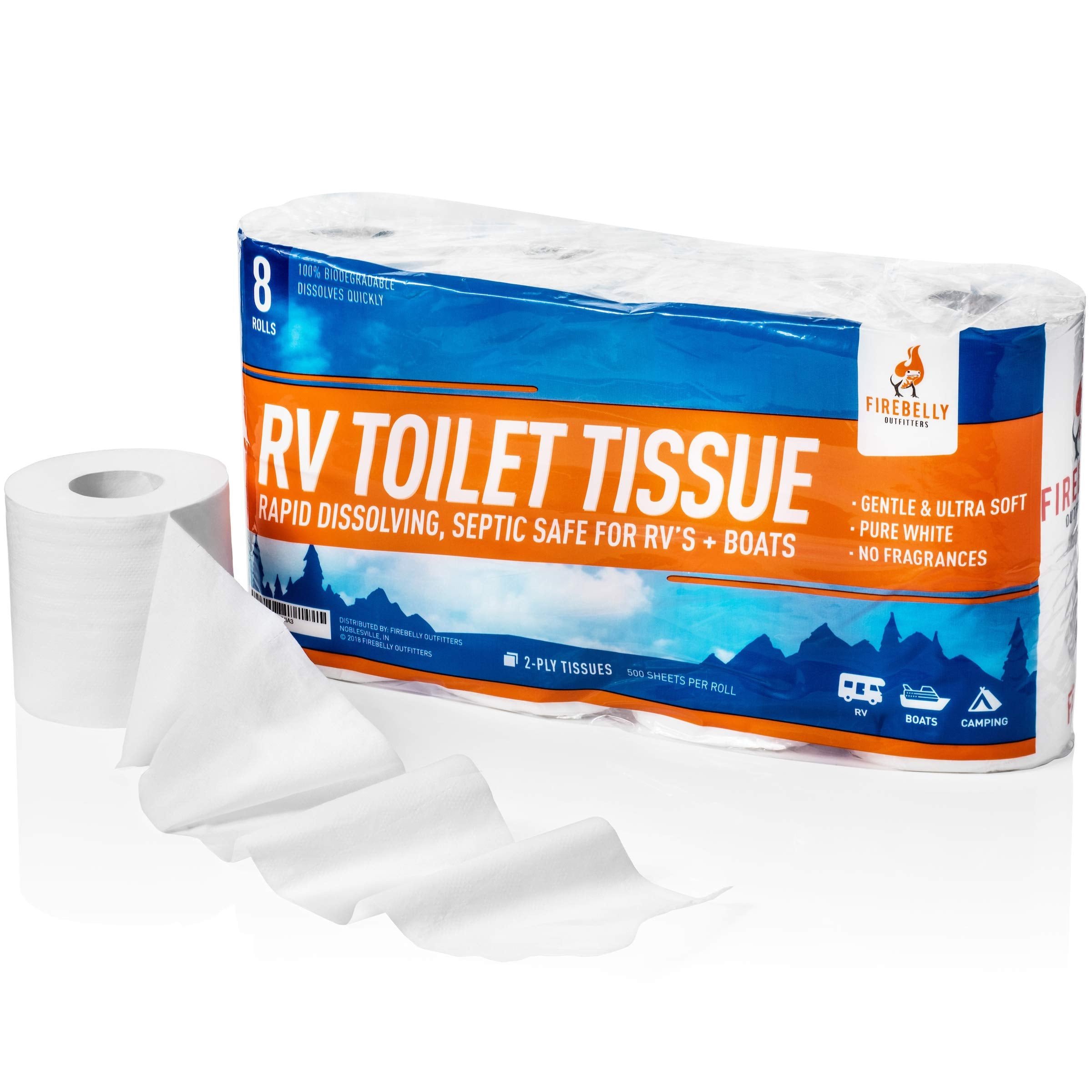 Firebelly Outfitters RV Toilet Paper - Septic Safe

