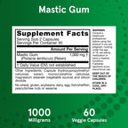 Jarrow Formulas Mastic Gum 1000 mg Veggie Capsules

