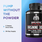 Dr. Emil Nutrition Goliath Arginine Nitric Oxide Booster

