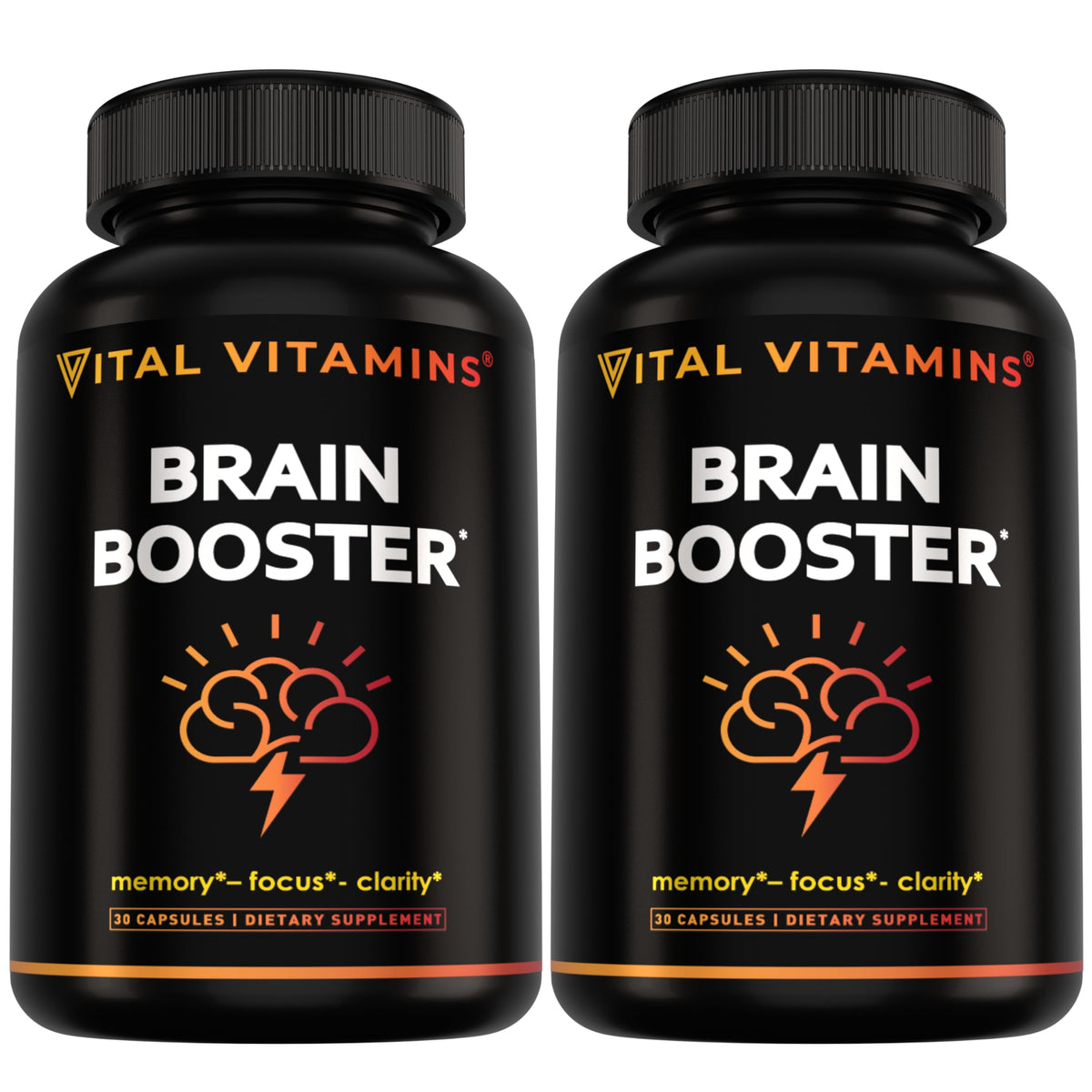 Vital Vitamins Brain Supplements Bacopa Monnieri for Memory and Focus