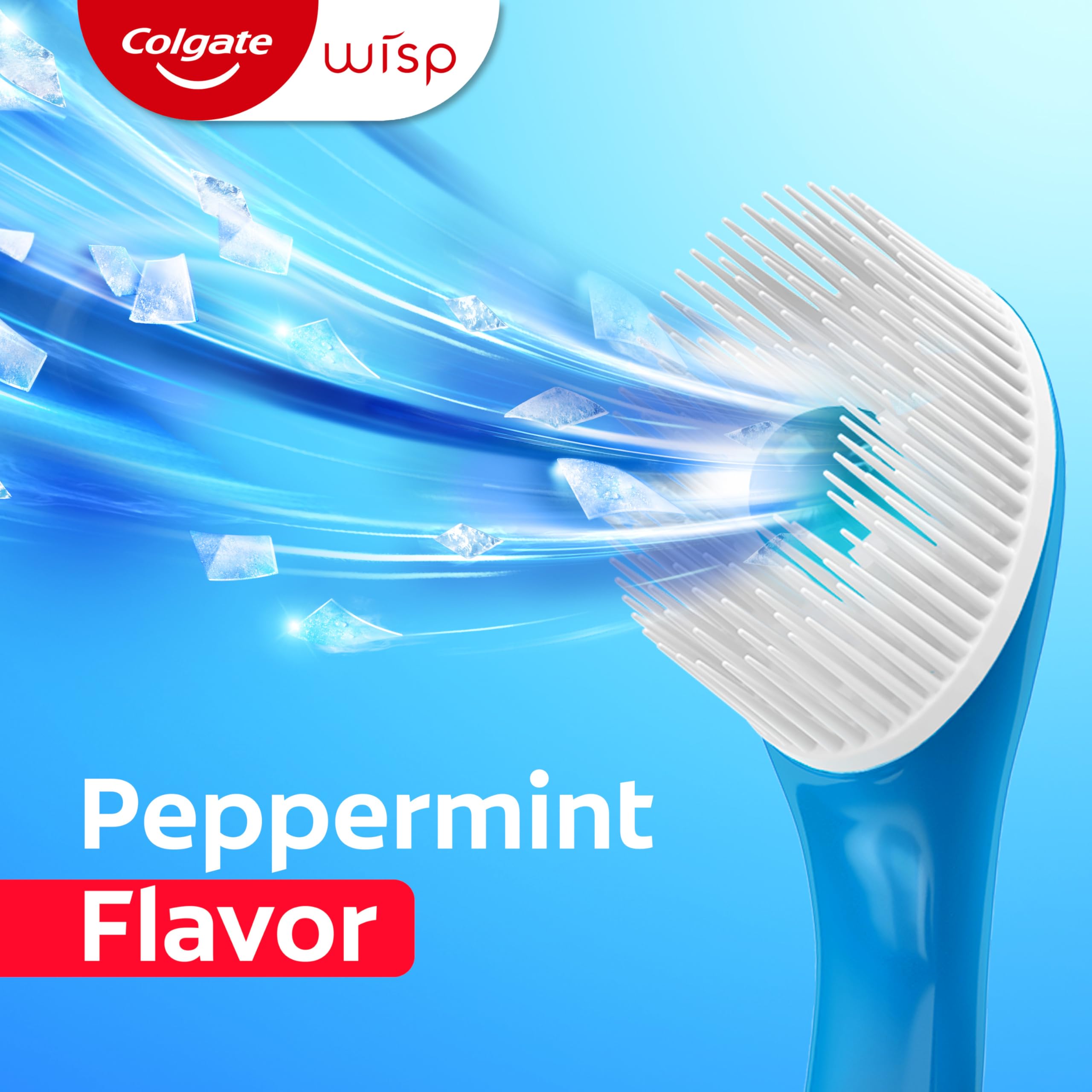 Colgate Max Fresh Wisp Disposable Mini Travel Toothbrush

