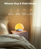 ecozy Sunrise Alarm Clock with Noise - 26 Sounds

