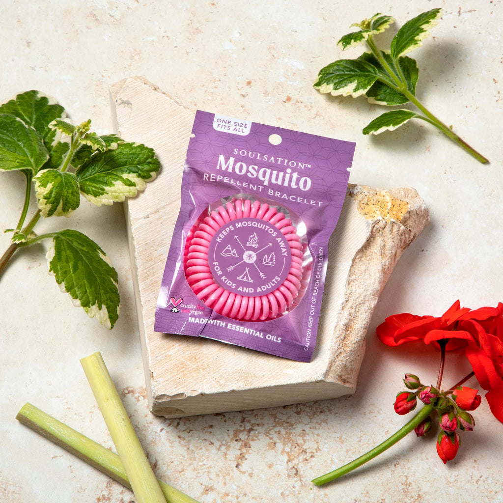 SoulSation Mosquito Repellent Bracelets DEET-Free All Ages

