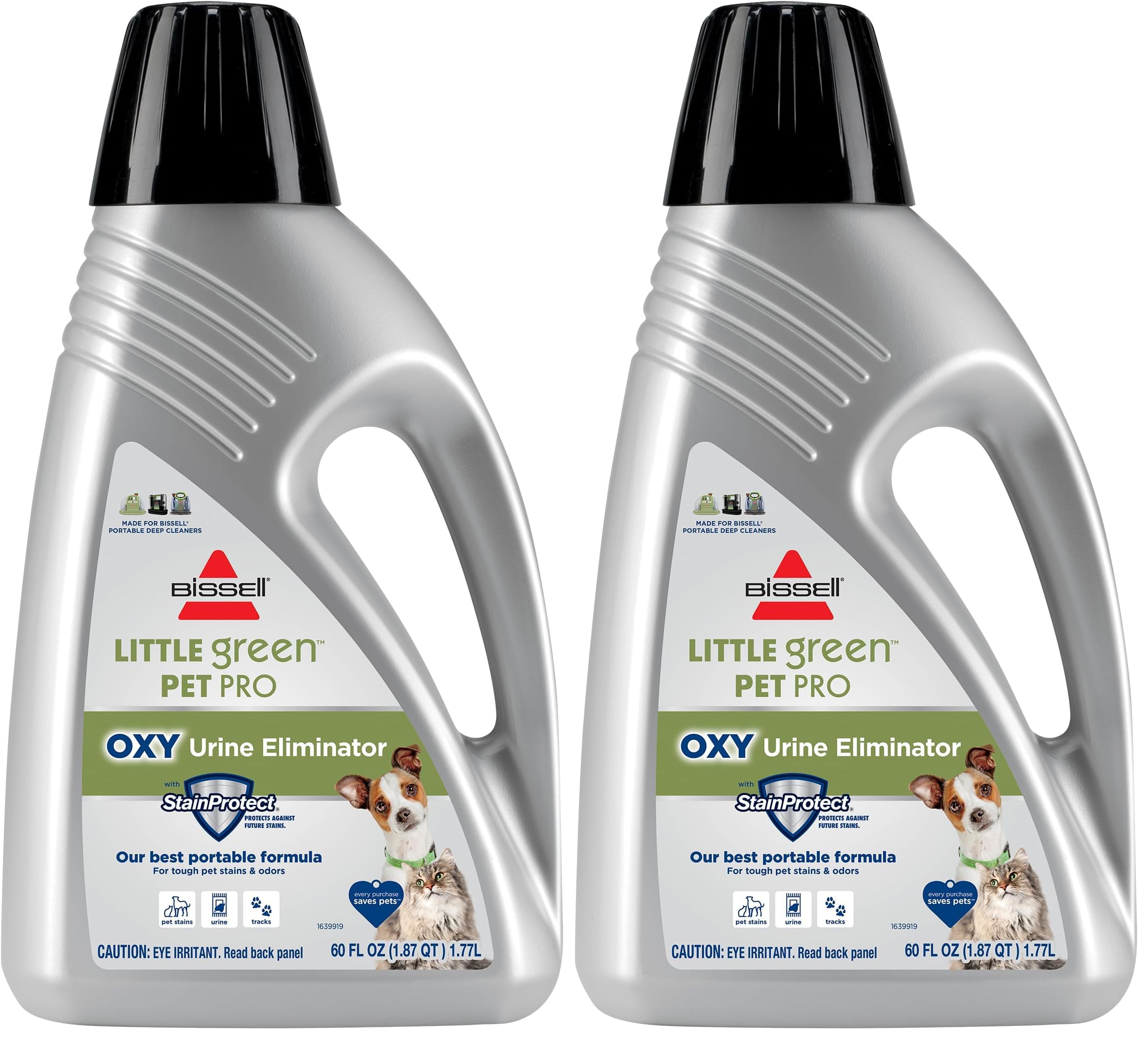 BISSELL Little Green PET-PRO-OXY Formula for Portable Carpet Cleaners