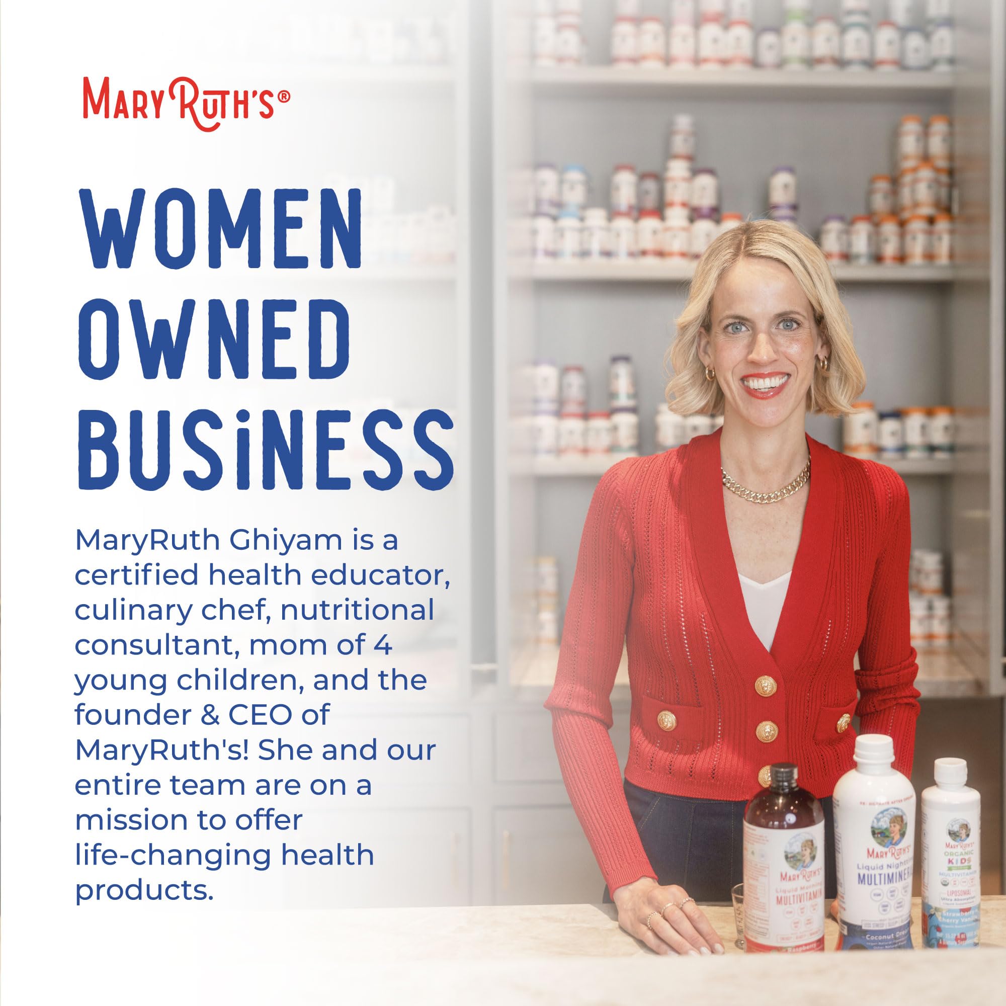 MaryRuth's Probiotic Capsules for Gut Health - Vegan

