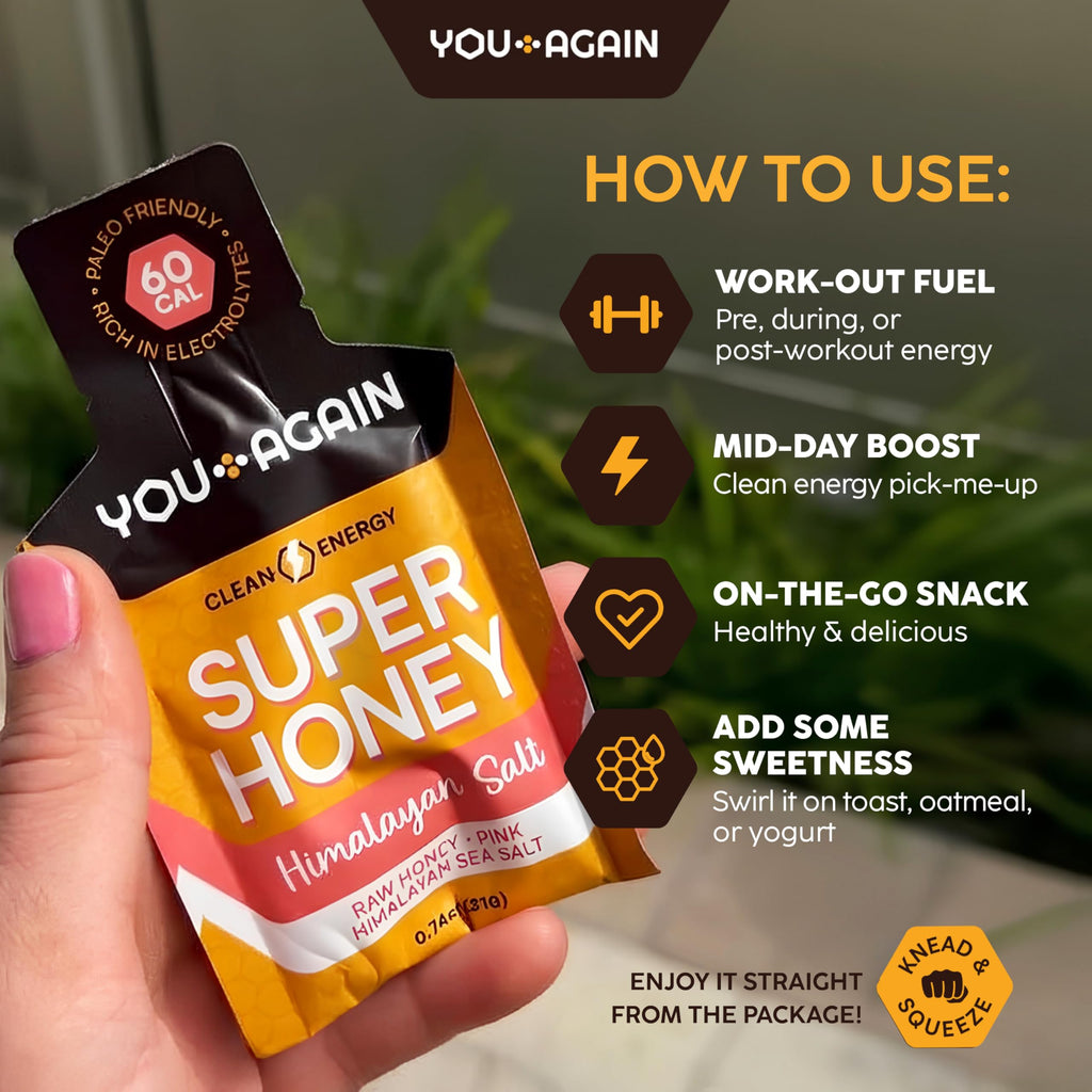 Super Honey Gel by You Again – Natural Energy for Athletes


