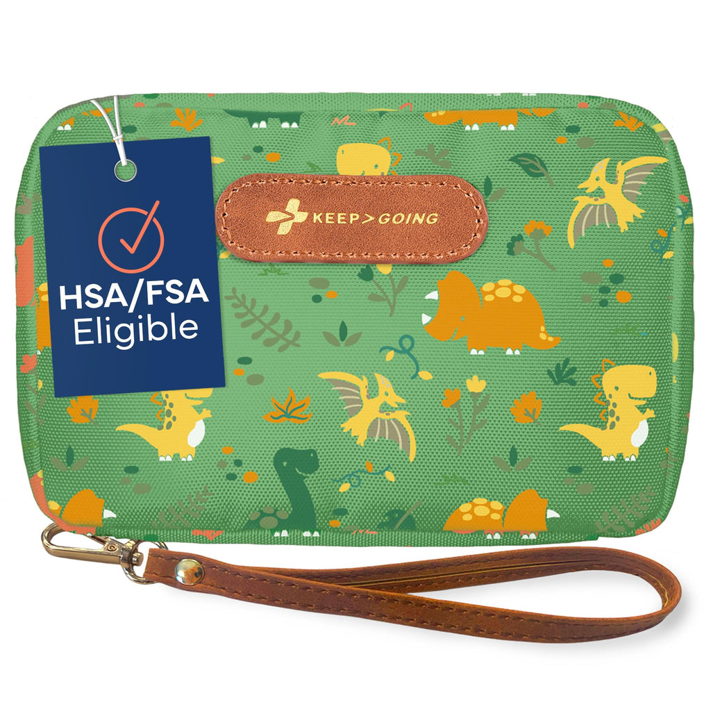 KEEP GOING Travel First Aid Kit – 130 Pc, TSA-Approved