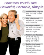 SuperEar SE5000 PSAP Personal Sound Amplifier for Seniors


