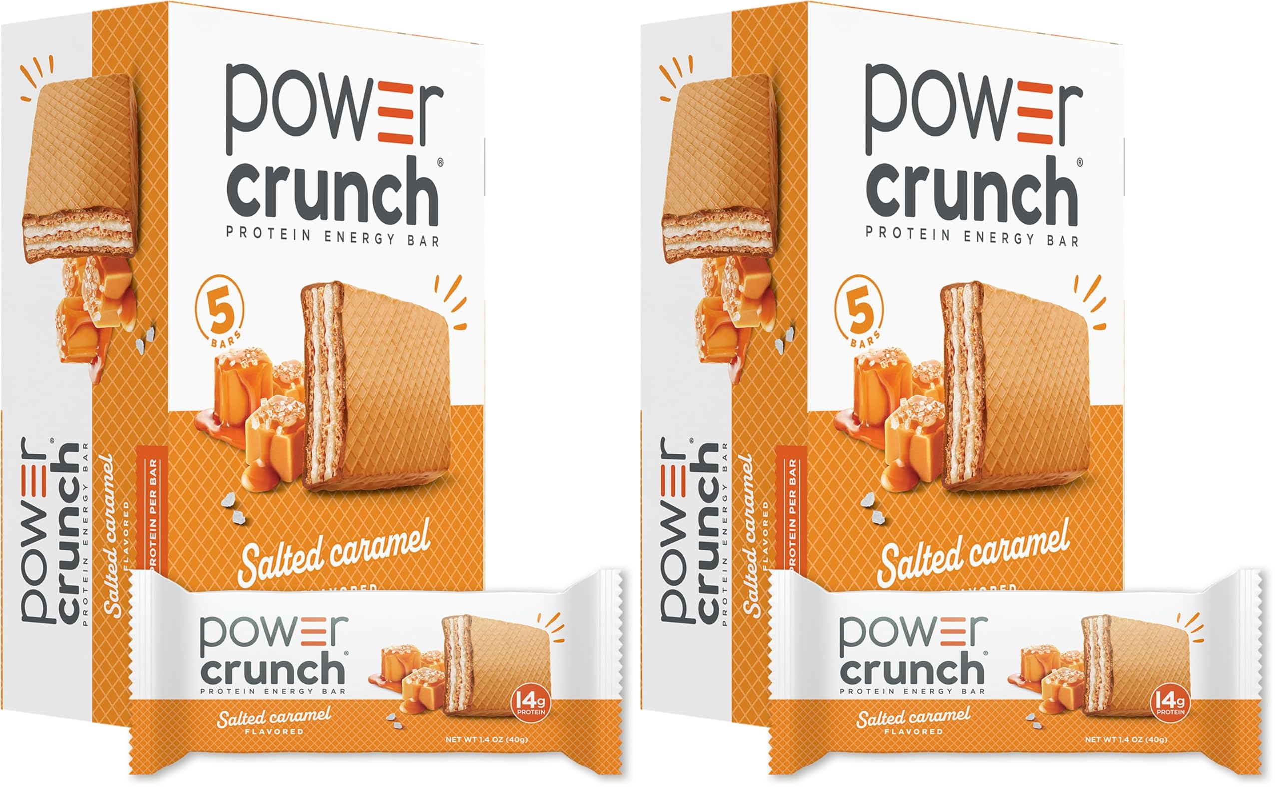 Power Crunch Protein Energy Wafer Bars High-Protein Snack