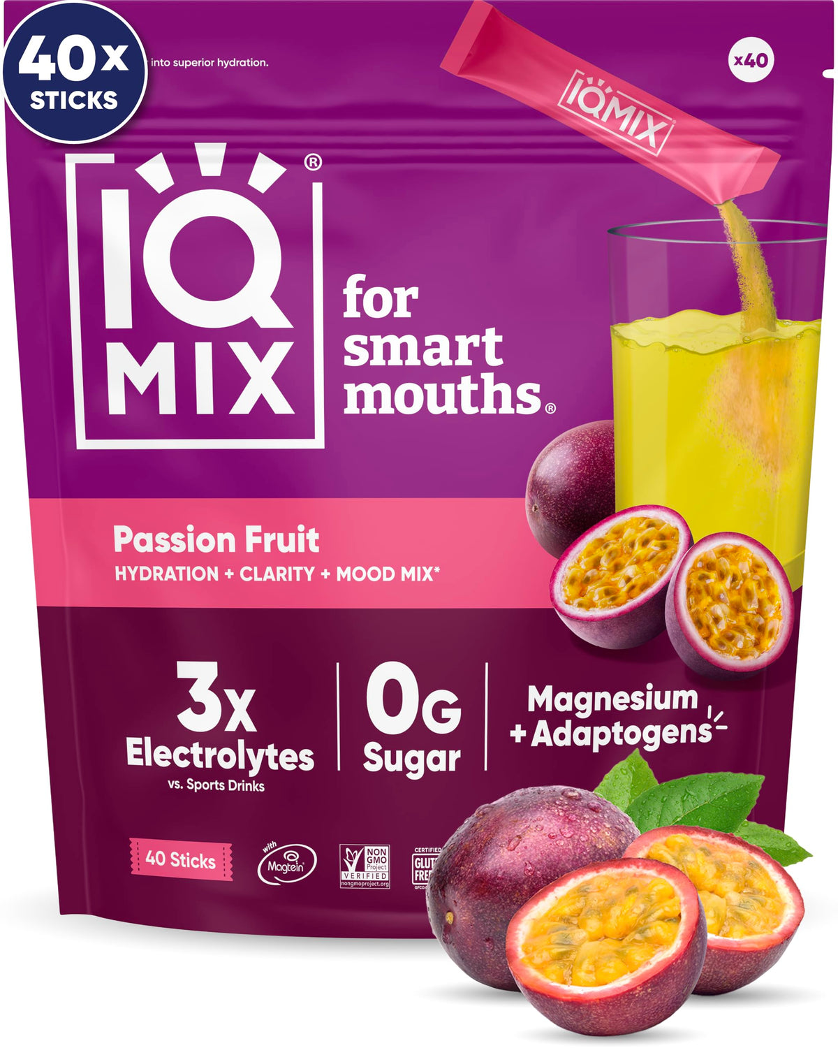 IQMIX Hydration Electrolyte Powder – 4-in-1 Formula