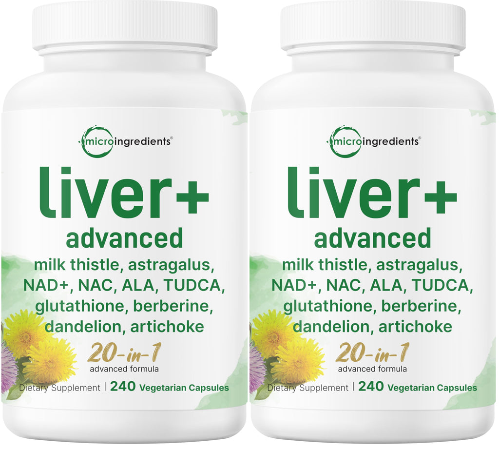 Micro Ingredients Liver Advanced+ 20-in-1 Liver Support