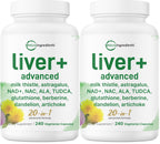 Micro Ingredients Liver Advanced+ 20-in-1 Liver Support