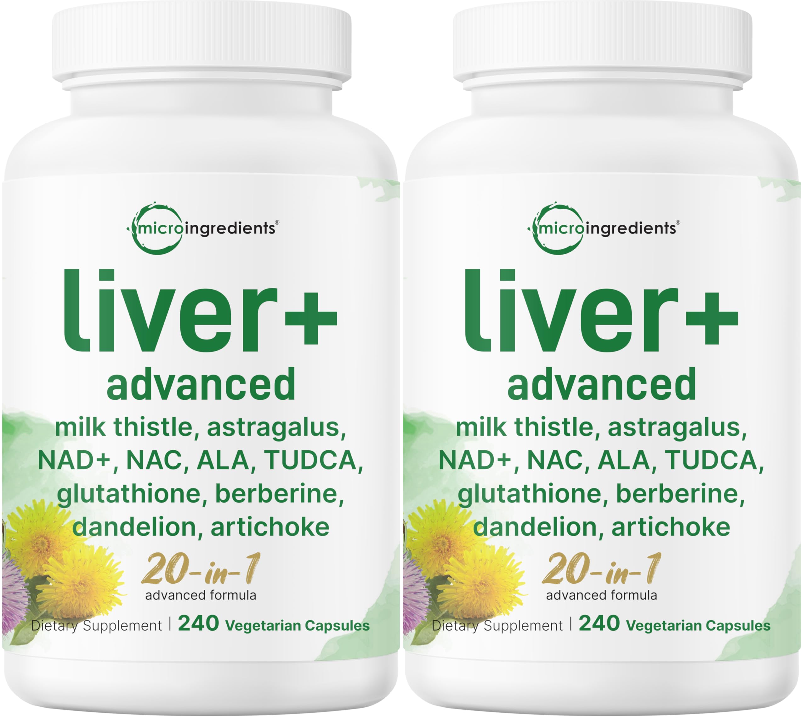 Micro Ingredients Liver Advanced+ 20-in-1 Liver Support