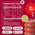 Bellway Organic Psyllium Fiber Powder - Prebiotic Sugar Free


