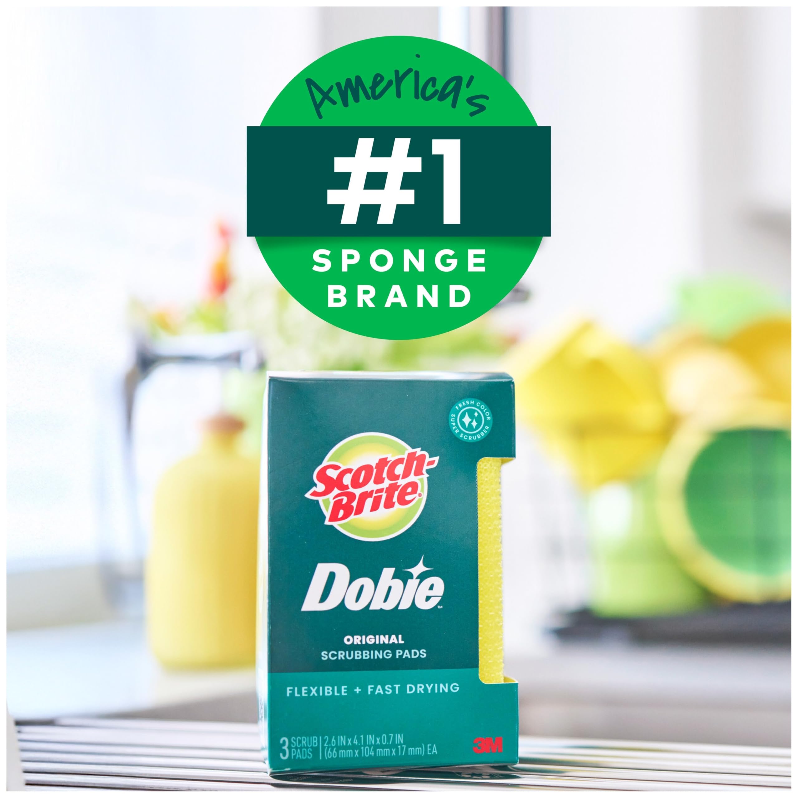 Scotch-Brite Dobie Original Cleaning Pads All-Purpose

