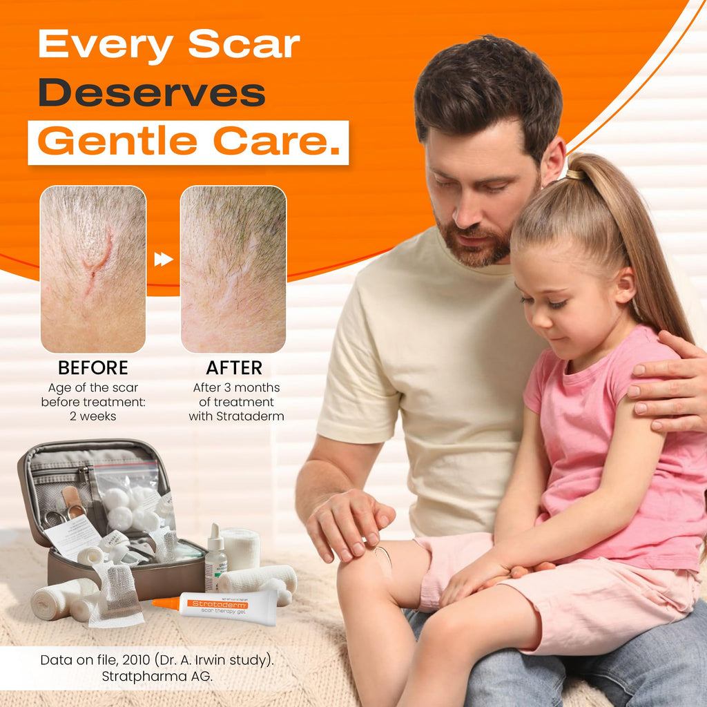 Strataderm Professional Scar Therapy Gel - Reduces Redness

