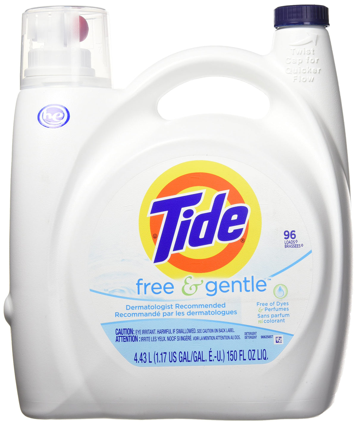 Tide Free and Gentle Liquid Laundry Detergent