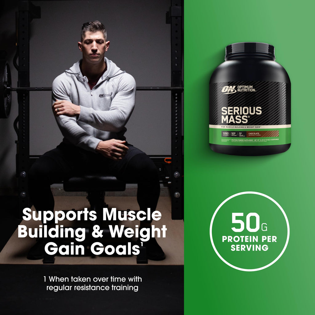 Optimum Nutrition Serious Mass Weight Gainer

